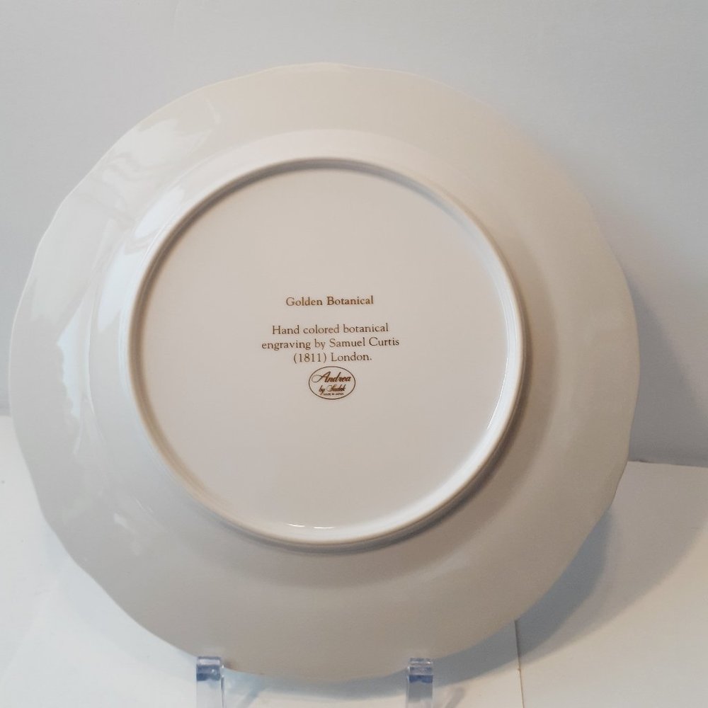 Andrea by Sadek, Golden Botanical by Samuel Curtis  1811 London Plate 10 1/2" - Picture 8 of 9